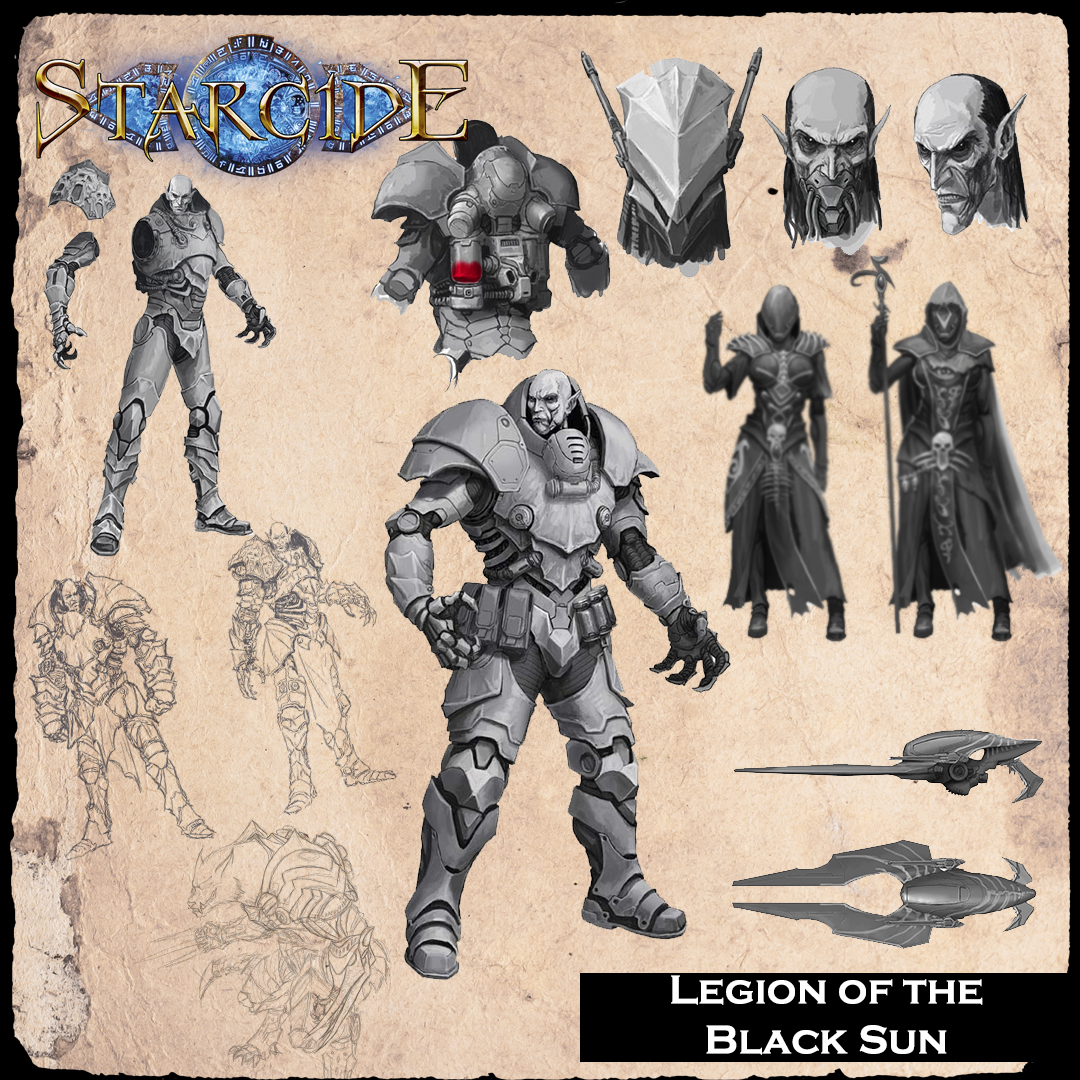 Starcide, Legion of the Black Sun, la facción de vampiros y nigromantes